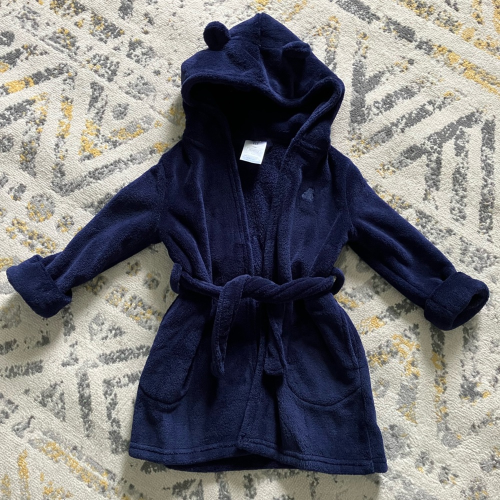 BabyGap bath robe, size 2T